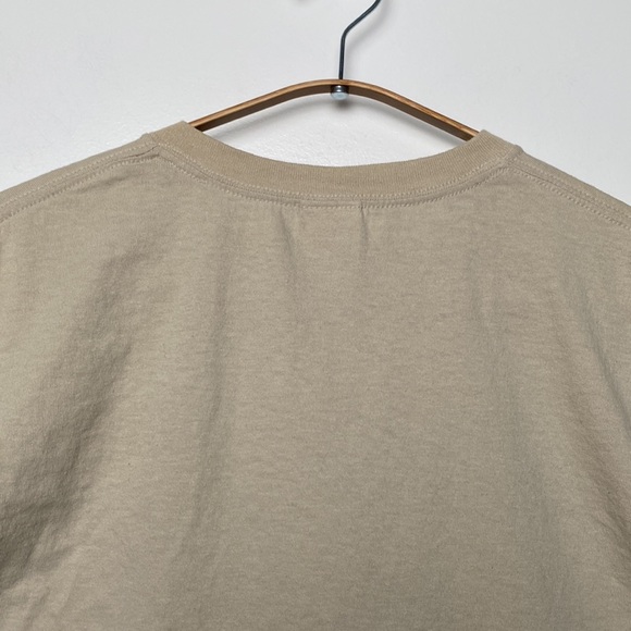 Calgary Rodeo Souvenir T-Shirt Men Large Beige Late 00s Graphic Bull Cowboys - Picture 8 of 12